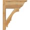 Ekena Millwork Balboa Rough Sawn Traditional Outlooker, Western Red Cedar, 8"W x 18"D x 22"H OUT08X18X22BOA01RWR - alternate 2